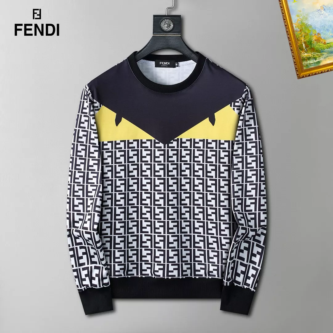 fendi sweatshirt manches longues pour homme s_1276a35